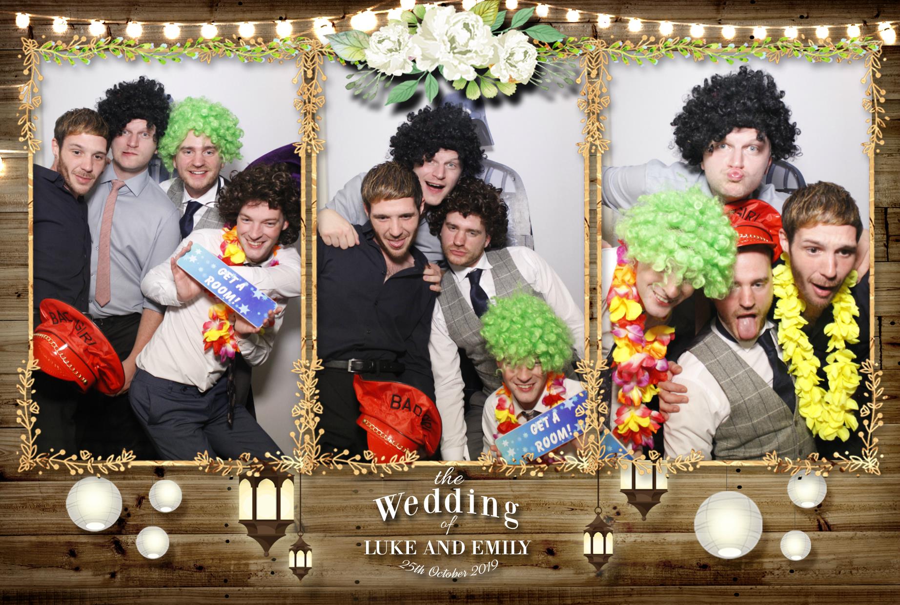 Luke & Emily's Wedding | View more photos from the event at gallery.myphotoboothexperience.co.uk/u/MyPhotoBoothExperienceLtd/Luke-Emilys-Wedding
